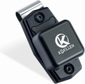 KONLLEN Billiards Chalk Holder-Portable Metal Magnetic Pool Cue Chalk Holder for Billiard Cue Tips Snooker Billiard Accessories (Round or Square Optional) 1 Piece