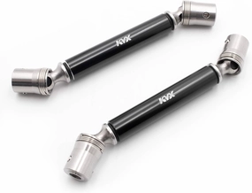 KYX Racing Stainless Steel Center Drive Shaft Upgrades Parts Accessories for RC Crawler Car Axial Capra Unlimited Trail Buggy UTB