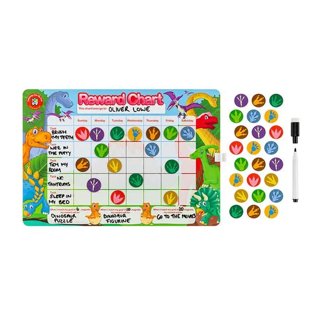 LCBF Reward chart magnetic dinosaur