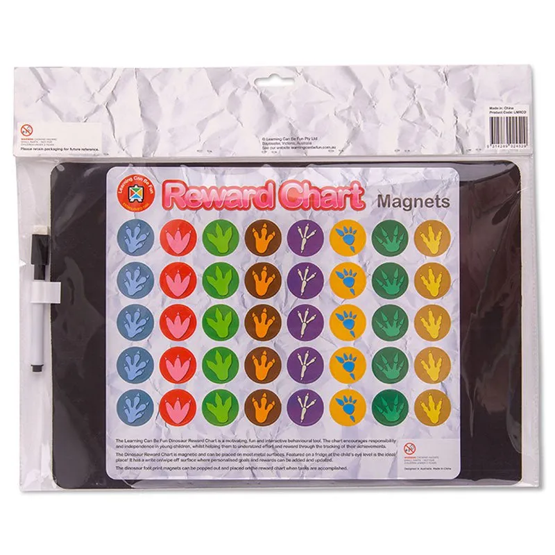 LCBF Reward Chart Magnetic Dinosaur