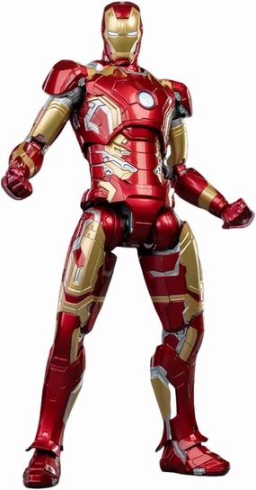 LEBOO 11 Inch Ironman MK43 Illuminate Version, 1/7 Scale Exquisite Painting Action Figure