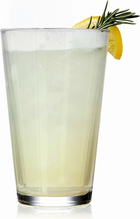 Libbey Bar Essentials Hi Ball Drinking Glasses, Clear Restaurant Quality Tall Drinking Glasses Set of 6, Modern Cocktail Glasses Set for Everyday Use