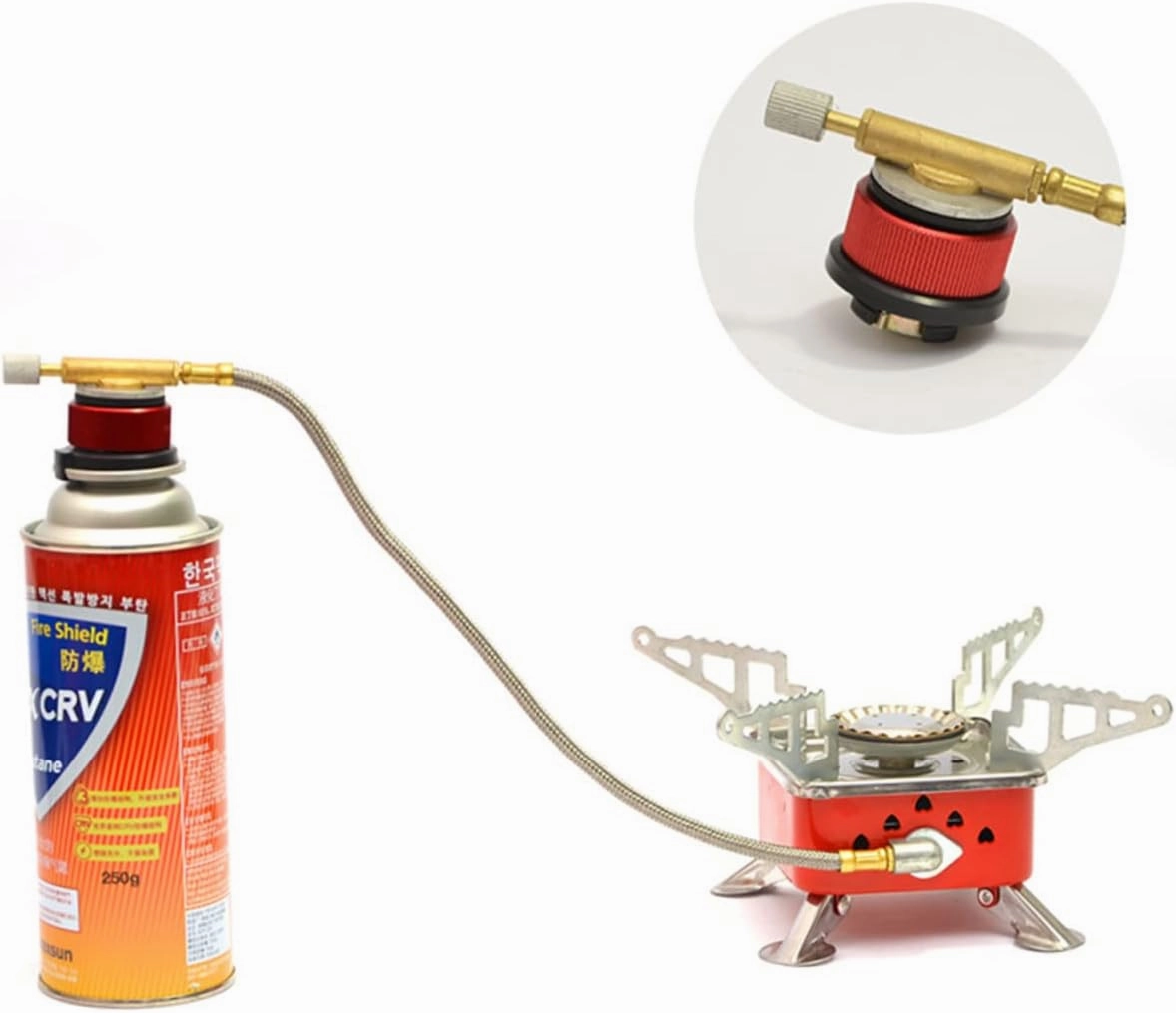 Lightweight Foldable Stove for Camping Hiking Anti-flame Extinguishing Design