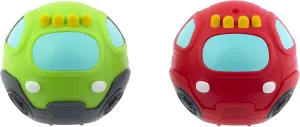 Little Tikes Learn & Play Roll Arounds Off Roadin' Vehicle 2-Pack- Toy Cars and Ball Play in One, Easy Grip & Roll- Birthday Gifts for Kids, Toddler Toys for Boys and Girls Ages 18 months 1 2 3  Years
