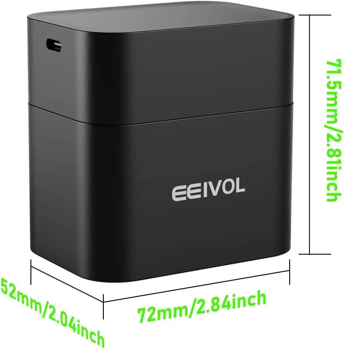 Long-Lasting 1.5V 3000mWh Li-ion, 8-Pack Rechargeable AA Batteries with Built-in Charger,Leak-Proof, Independent Charging, Fast Charging with Power Protection