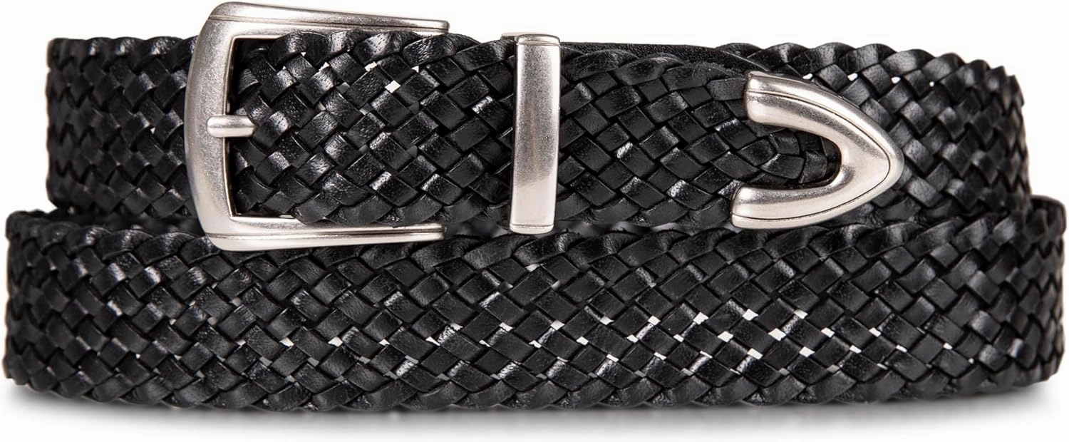 Lucky Brand Women's Western-Inspired Leather Belt | Classic | American Heritage | Casual | Vintage | Cowboy