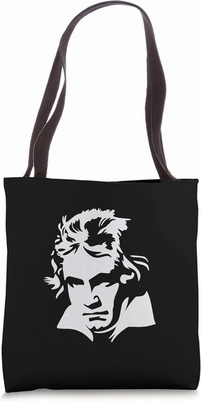 Ludwig van Beethoven 5th Symphony Classical Music Componist Tote Bag