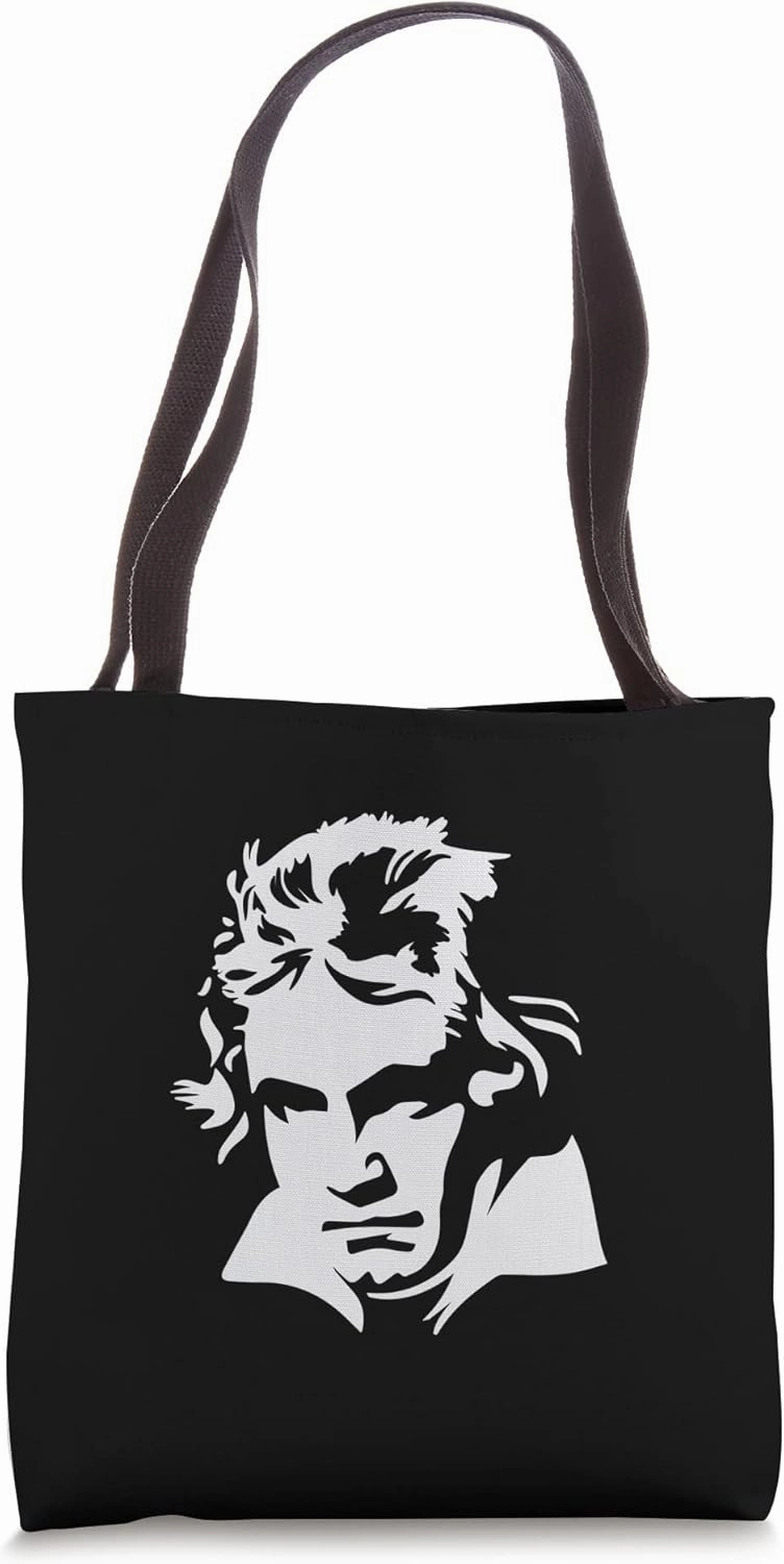 Ludwig van Beethoven 5th Symphony Classical Music Componist Tote Bag