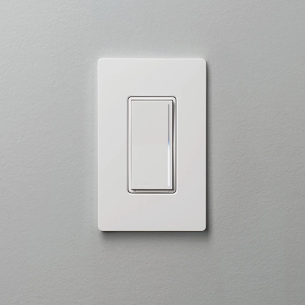 Lutron Sunnata Multi-Location LED Illuminated Touch Light Dimmer Switch White | STCL-153MH-W