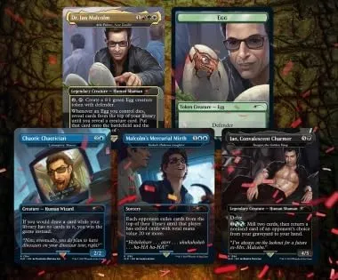 Magic: The Gathering Secret Lair: Secret Lair x JW: Dr. Ian Malcolm Non-Foil Edition