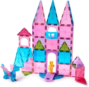 MAGNA-TILES Castle 25pc Set and Floral Bundle Set