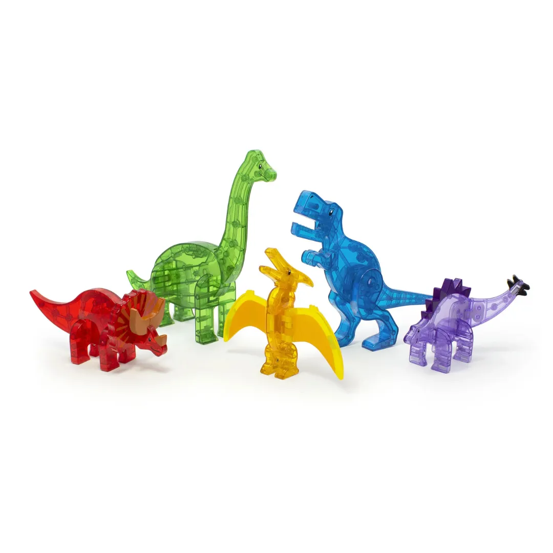 Magna-Tiles Dinos - 5 Piece Set