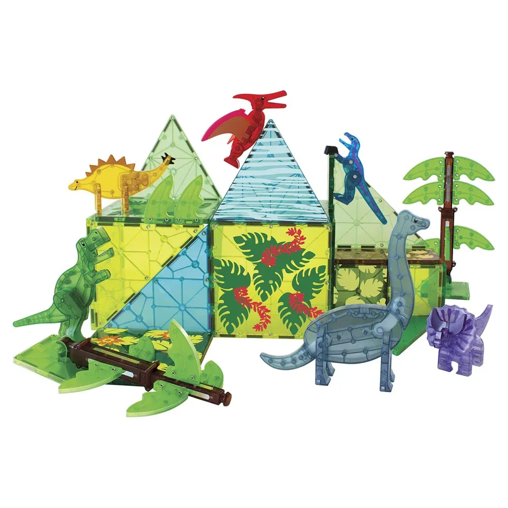 Magnatiles Dino World XL - 5o Piece Set