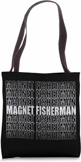 Magnet Fishing Treasure Hunt Neodymium Magnet Relic Hunter Tote Bag