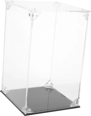 Magnetic Buckle Figurine Display Case Acrylic Action Figure Storage Box for Collectibles