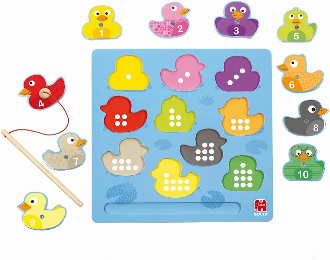 Magnetic Duck Puzzle - Wooden Puzzle for Children - Ages 2 and up