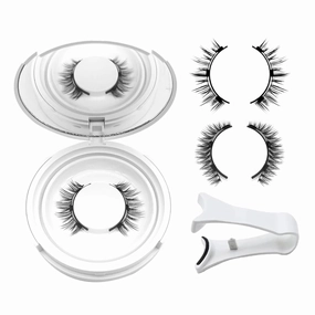 Magnetic EyeLashes with Applicator,Ginani Magnetic Lashes Kit,Magnet Lashes with applicator Natural Look,Reusable No Glue Needed Soft Eyelashes Kit(Natural Fuller)