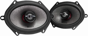 MB Quart PK1-168 Premium Car Speakers (Black, Pair) – 5x7-6x8 Inch Coaxial Speaker System, 220 Watt, 2-Way Car Audio, 4 OHMS (Grills Not Included)
