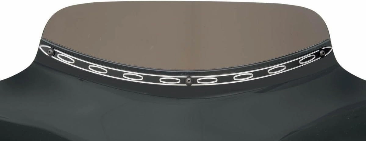 Memphis Shades Batwing Fairing Night Shades Cut Eclipse Windshield Trim MEM0935