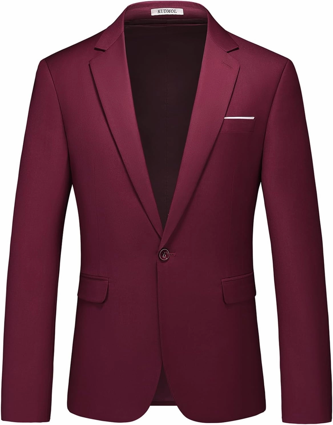 Mens Suits 2 Piece Slim Fit Casual One Button Solid Suits for Mens Business Wedding Party Jacket Blazer & Pants Set