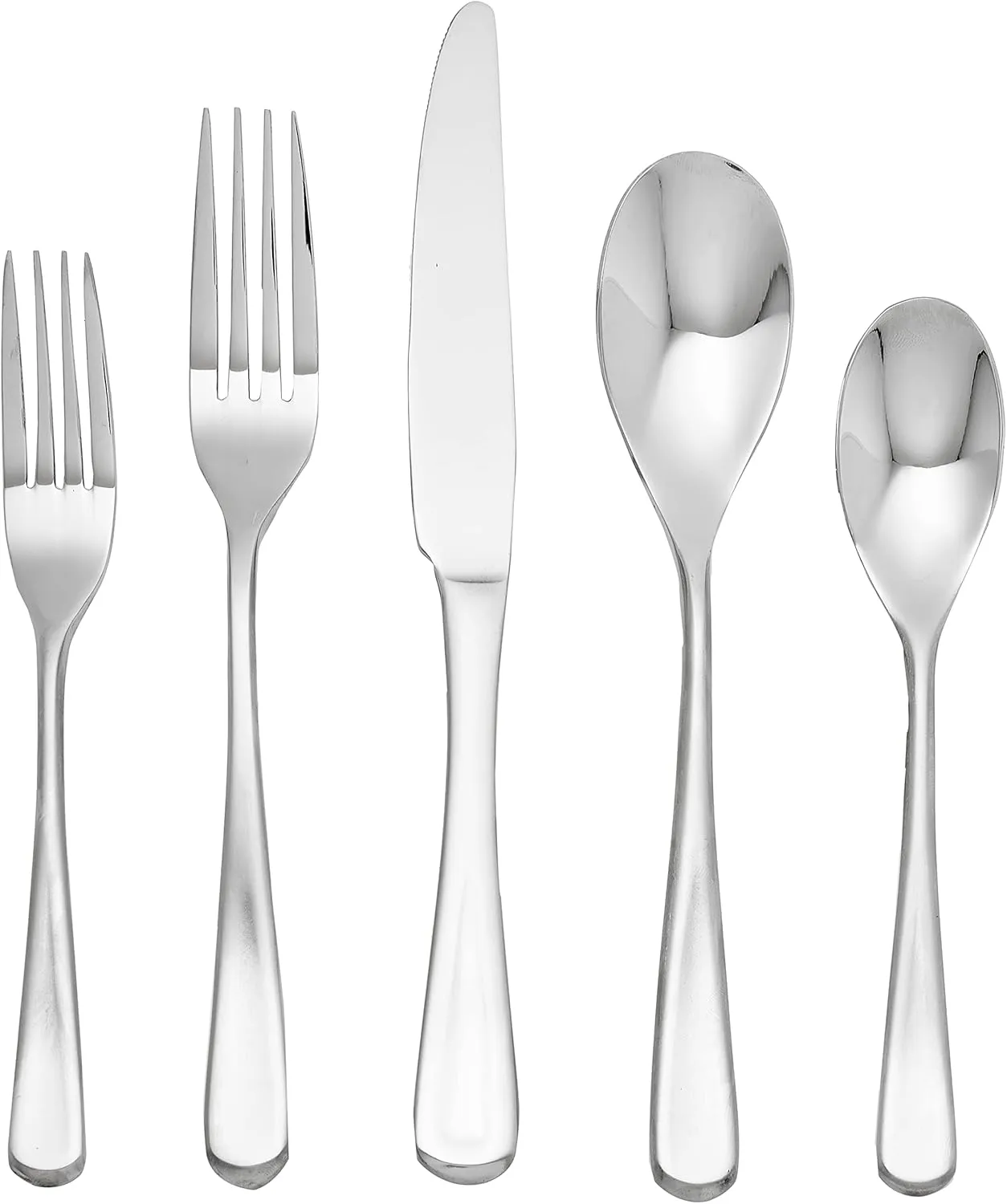 Mikasa 5098688 Philo 20-Piece Stainless Steel Flatware Set, Service for 4