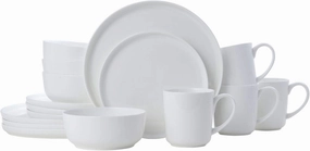 Mikasa 5266100 Samantha Chip-Resistant 16 Piece Set, Service for 4 White