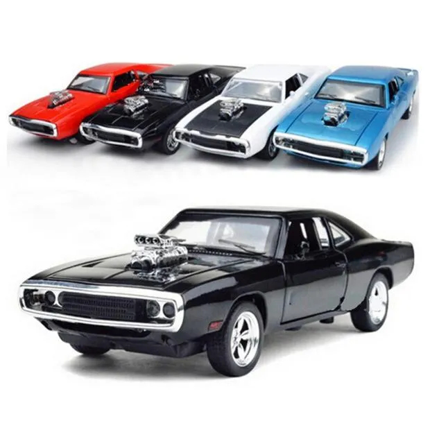 Mini Auto 1:32 The Fast and The Furious Dodge Alloy Car Toy