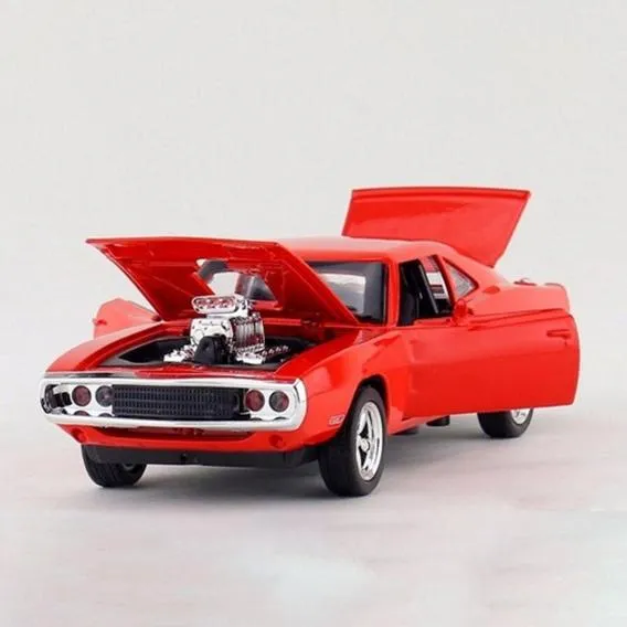 Mini Auto 1:32 The Fast and The Furious Dodge Alloy Car Toy