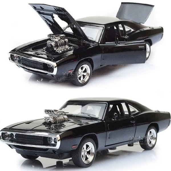 Mini Auto 1:32 The Fast and The Furious Dodge Alloy Car Toy