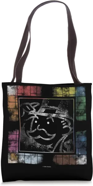 Monopoly Spray Painted Game Board Tote Bag