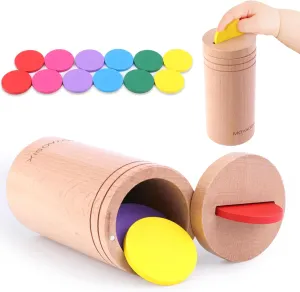 Montessori Toys for 1-3 Year Old|Educational Toddlers Toys |for 1 2 3 Age |Busy Board 18 Month Old|Fine Motor Developmental and Sensory Matching Games|Stacking Toys for Baby Boys Girls Gifts