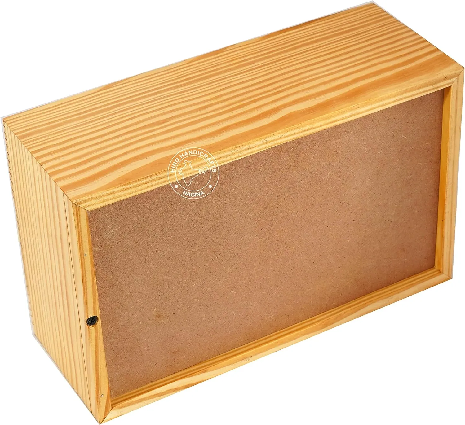 Mountain Train Wooden Cremation Urn for Adult Ashes – Large 250 LB Capacity – Handcrafted Pine Wood Funeral Memorial Box for Burial or Columbarium