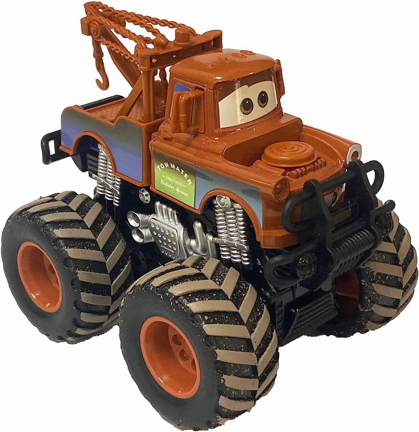 Movie Cars 3 Giant Wheels Cars 1：55 Diecast Vehicles Toys Set Oversized Children Car Toy (2PS)