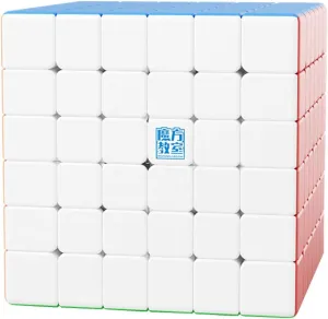Moyu Meilong 6M V2 6x6 Magnetic Speed Cube, Adjustable Elasticity Magnetic Cube with Stickerless Shape Moves Quickly and Smoothly, Brain Teasers for Kids & Puzzle Boxes Classic Game