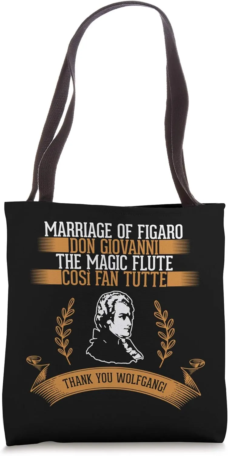 Mozart opera Design Tote Bag