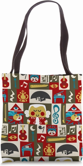 Mozart Kawaii Tote Bag