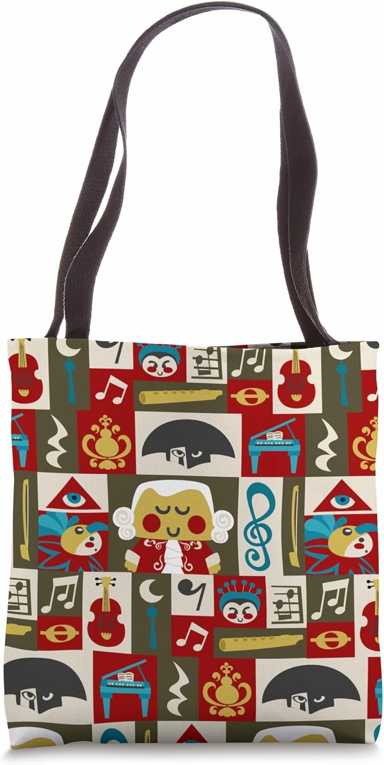 Mozart Kawaii Tote Bag