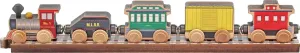 NameTrain Classic Car Set - Made in USA