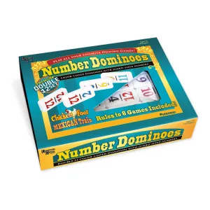 Number Dominoes - Premium Double 12 Set