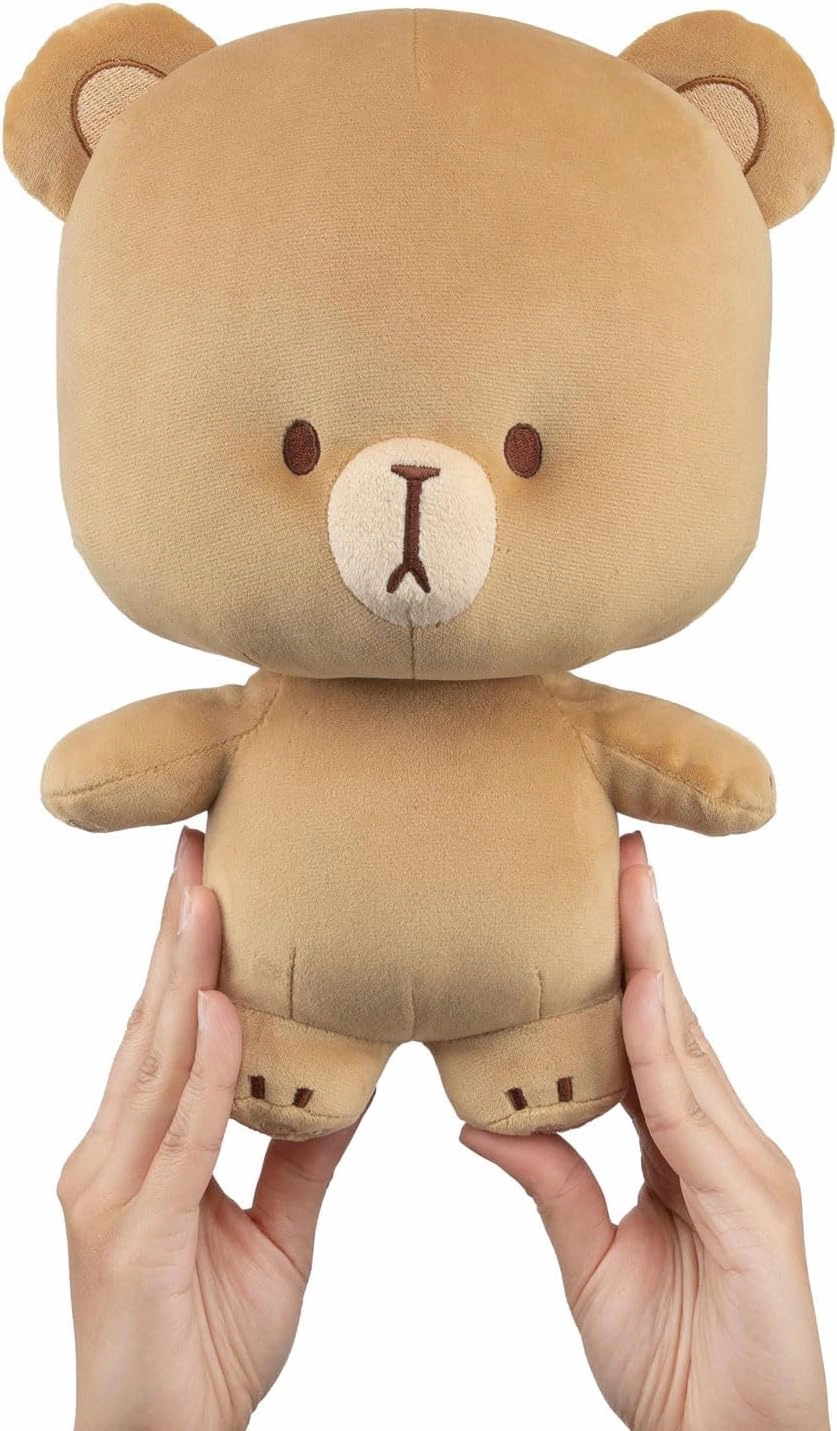 Official Mocha Plush 7" Inch Authentic Merchandise Adorable Cute Stuffed Bear Travel Sized Soft Gift for Any Occassion Friend Couples Holiday Birthday Cuddly Men Women Adult Unisex