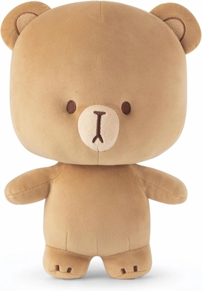 Official Mocha Plush 7" Inch Authentic Merchandise Adorable Cute Stuffed Bear Travel Sized Soft Gift for Any Occassion Friend Couples Holiday Birthday Cuddly Men Women Adult Unisex