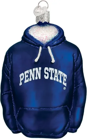 Old World Christmas Ornaments: Penn State University Glass Blown Ornaments for Christmas Tree, Hoodie
