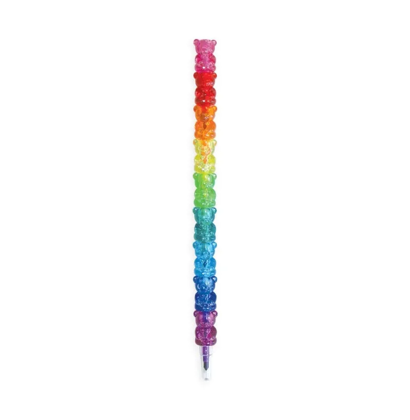 OOLY Bunch O Bears Gummy Bear Stacking Crayons