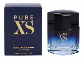 Paco Rabanne Paco Xs Perfume For Men - Floral Woody, Freshly Incandescent Fragrance - Opens With Notes Of Iced Mint And Bergamont - Blended With Lemon And Coriander - Eau De Toilette Spray - 3.4 Oz