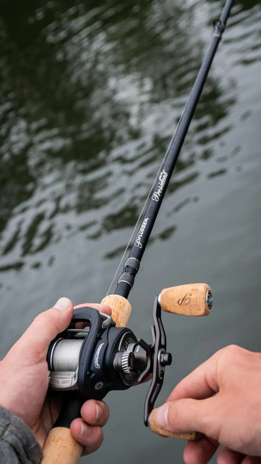 Pflueger President XT Baitcast Low Profile Fishing Reel