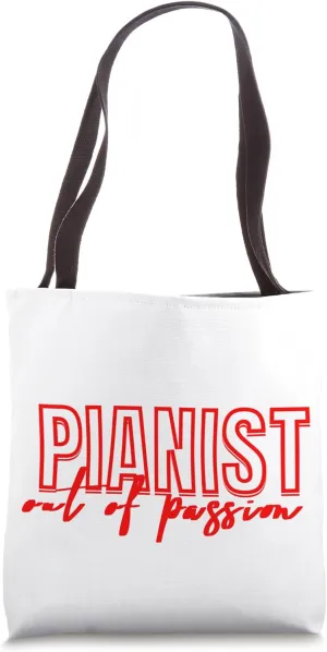 Pianist aus Leidenschaft Piano Musician Piano Teacher Piano Tote Bag