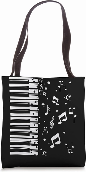 Pianist Keyboard Piano Orchestra Musician Tote Bag