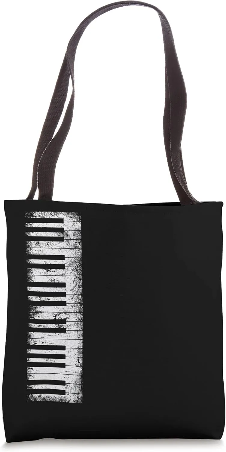 Piano Keyboard Piano Tote Bag