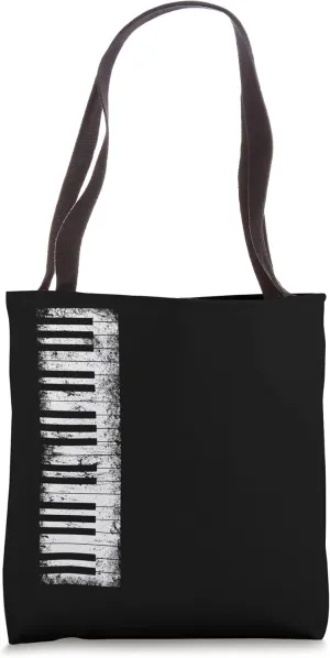 Piano Keyboard Piano Tote Bag