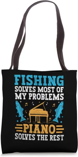 Piano Solves The Rest Pianist Pianos Pianists Tote Bag